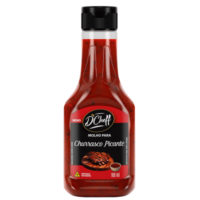 MOLHO P/CHURR PICANTE DCHEFF 180ML